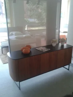 Madia modello Sidewiev noce canaletto di Caccaro a PREZZI OUTLET