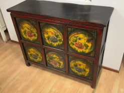 Madia Mondo etnico mobile con decori in stile design di Castagnetti in Offerta Outlet