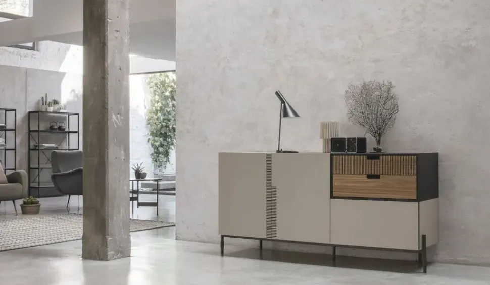 Madia Time unit_ti 116 in stile moderno di Tomasella in Offerta Outlet