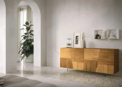 Madia Trapeze riga in stile moderno di Fgf mobili in Offerta Outlet