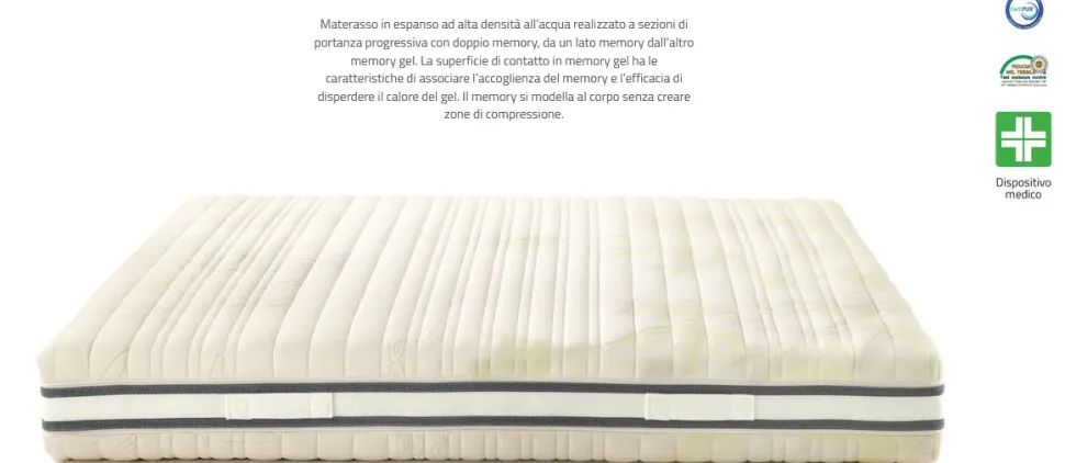 Materasso Bimemory Maretto memory a prezzo ribassato