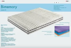 Materasso Bimemory Maretto memory  a prezzo ribassato