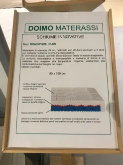 Materasso Doimo armonie del sonno Memopure plus in offerta