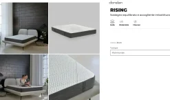 Materasso Dorelan Rising a prezzi outlet