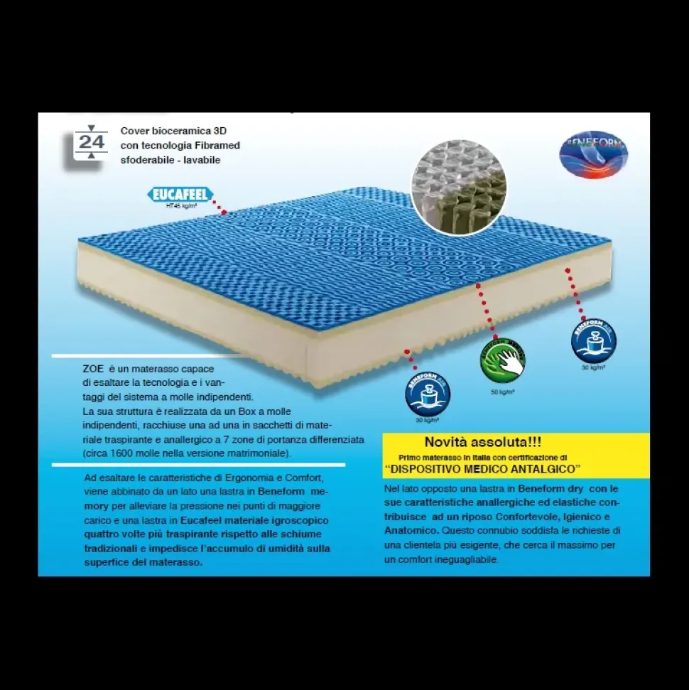 Materasso Il benessere Zoe in offerta