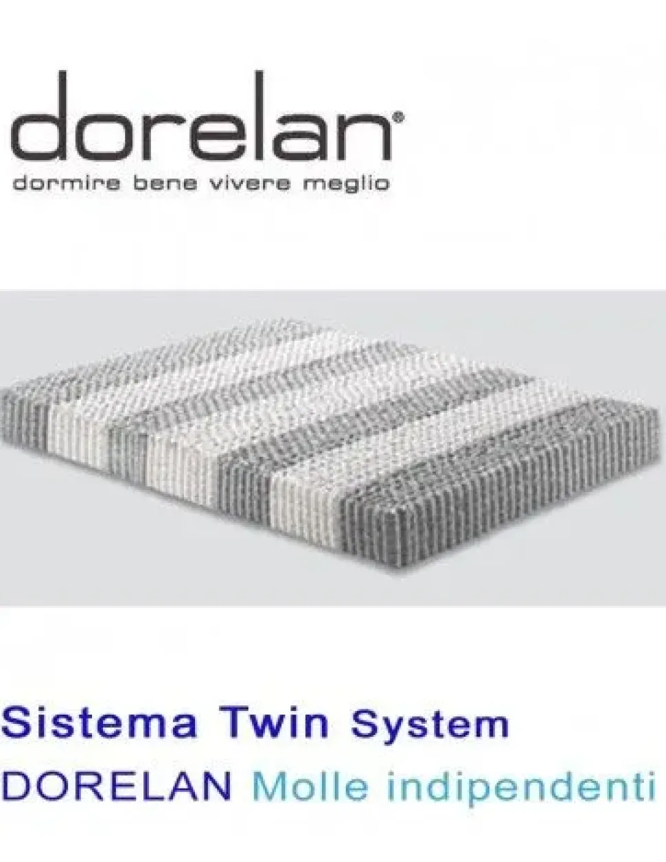 Materasso molle insacchettate Dorelan in Offerta Outlet