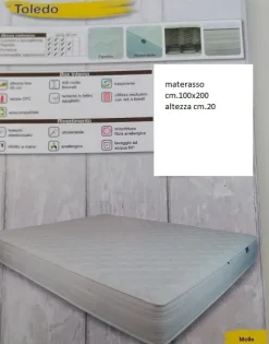 Materasso molle singolo Excò a prezzo scontato
