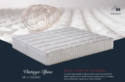 Materasso Vintage ipno matrimoniale molle  Manifattura falomo