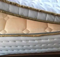 Materasso Virginia matrimoniale, molle insacchettate artigianali. Comfort eccezionale!