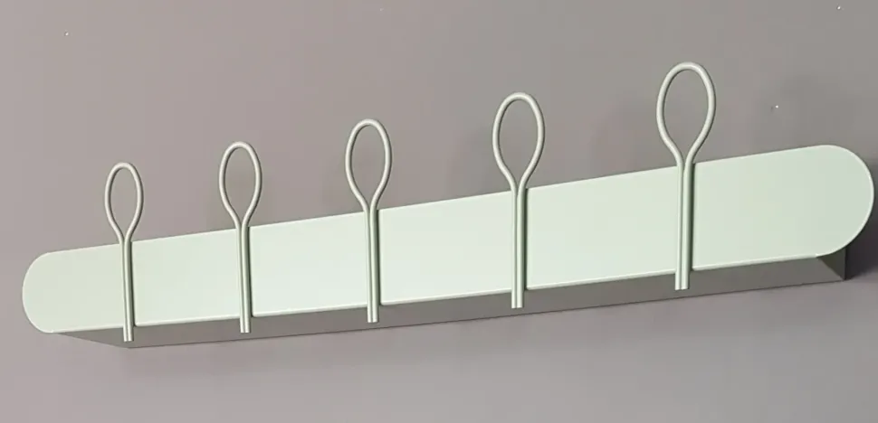 Mensola Artigianale in metallo modello Meme design con sconti imperdibili