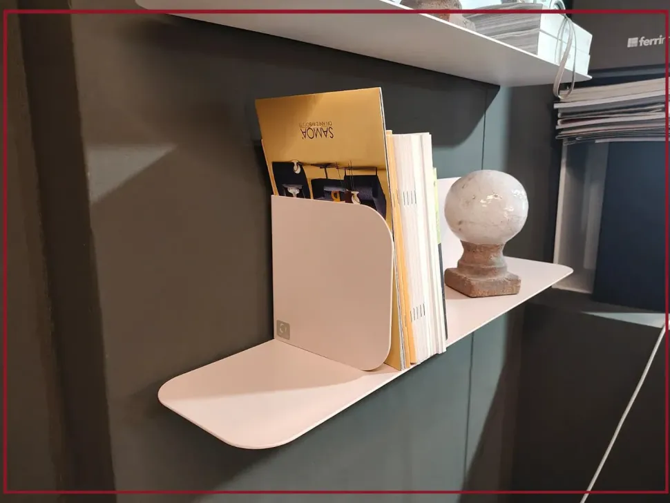 Mensola Bibli cb-5201 Connubia in stile moderna in Offerta Outlet