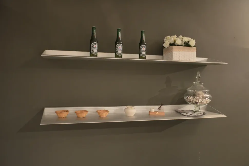 Mensola Collezione esclusiva in metallo modello Design alluminio a prezzi imbattibili