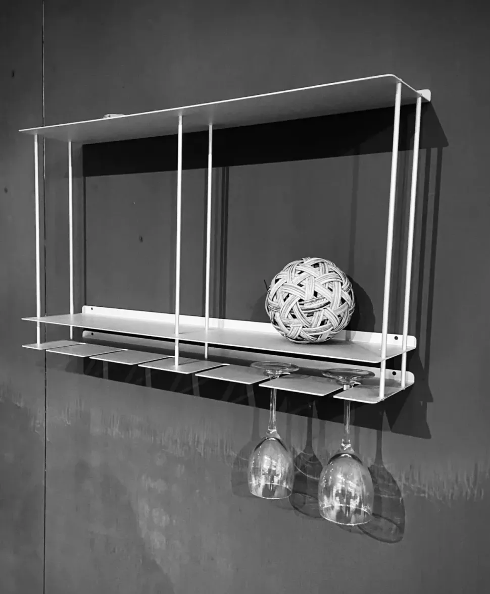 Mensola modello Cantinetta in stile design di Kriptonite con forte sconto