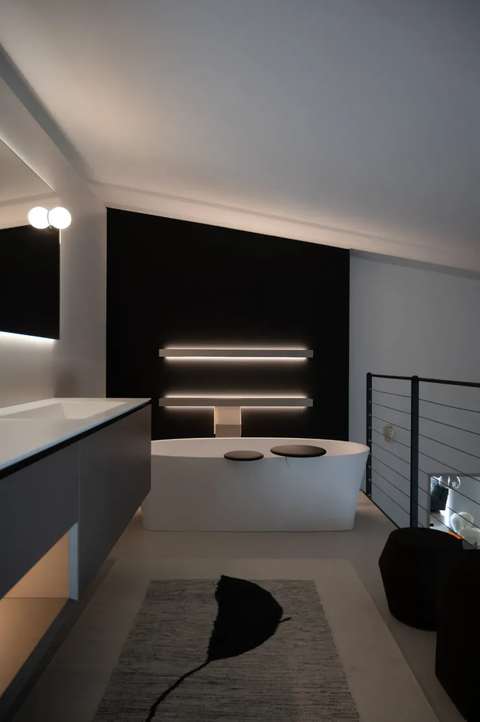 Mensola modello Puro in stile moderna di Milldue a prezzi outlet