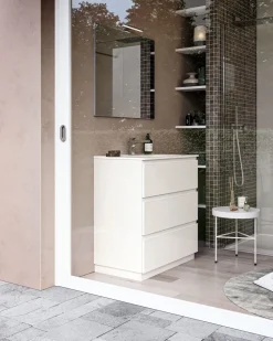 Mobile arredo bagno A terra Idea group System a prezzo scontato