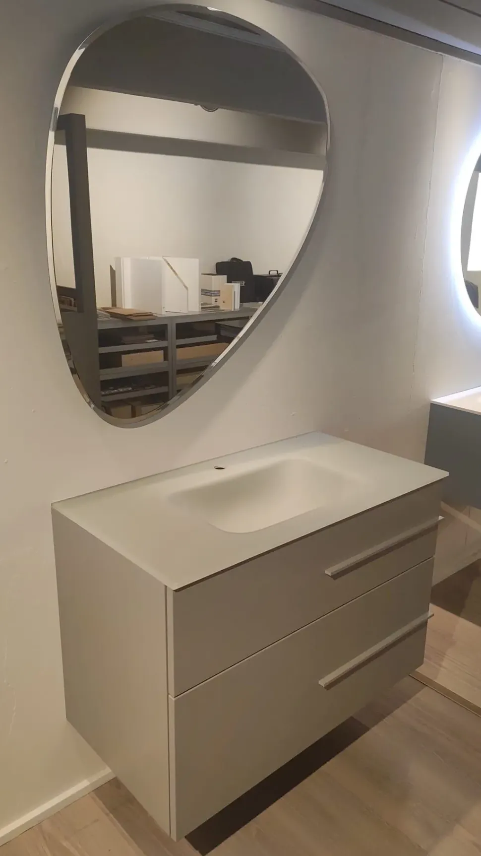 Mobile arredo bagno Sospeso Compab F2-b201 in svendita