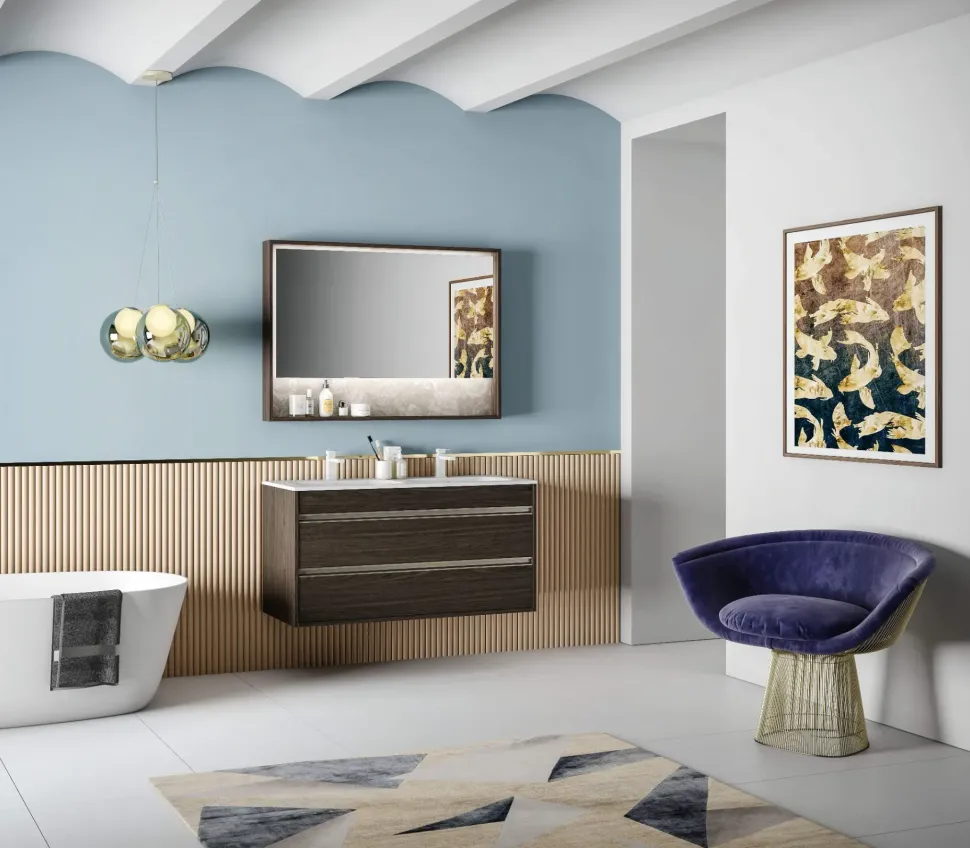 Mobile arredo bagno Sospeso Mastella Smart.46-18 con sconto