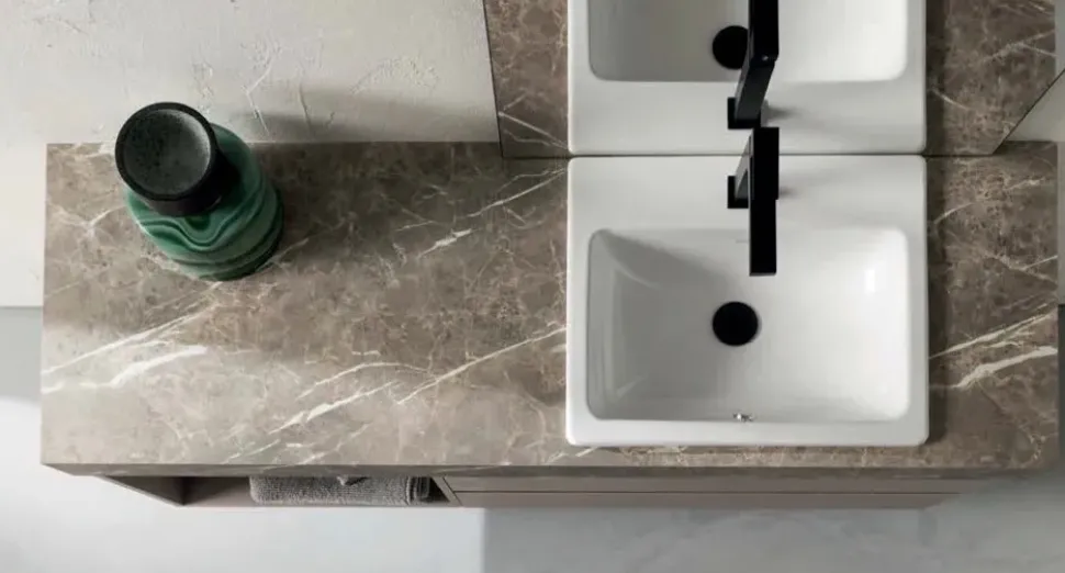 Mobile arredo bagno Sospeso Compab Bg004 a prezzo conveniente