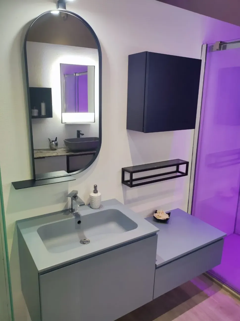 Mobile arredo bagno Sospeso Compab Bagno modello f4-b-go compab in offerta