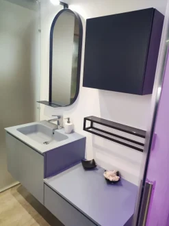 Mobile arredo bagno Sospeso Compab Bagno modello f4-b-go compab in offerta