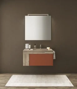 Mobile arredo bagno Sospeso Mastella Kami next 01 a prezzo scontato