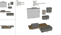 Mobile arredo bagno Sospeso Baxar Surf in offerta