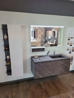 Mobile arredo bagno Sospeso Baxar Hpl m2 system in offerta