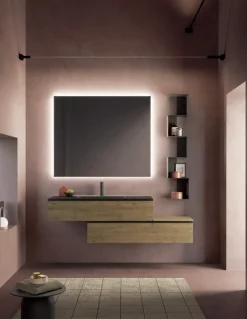 Mobile arredo bagno Sospeso Ardeco Ardeco yang 11 in svendita