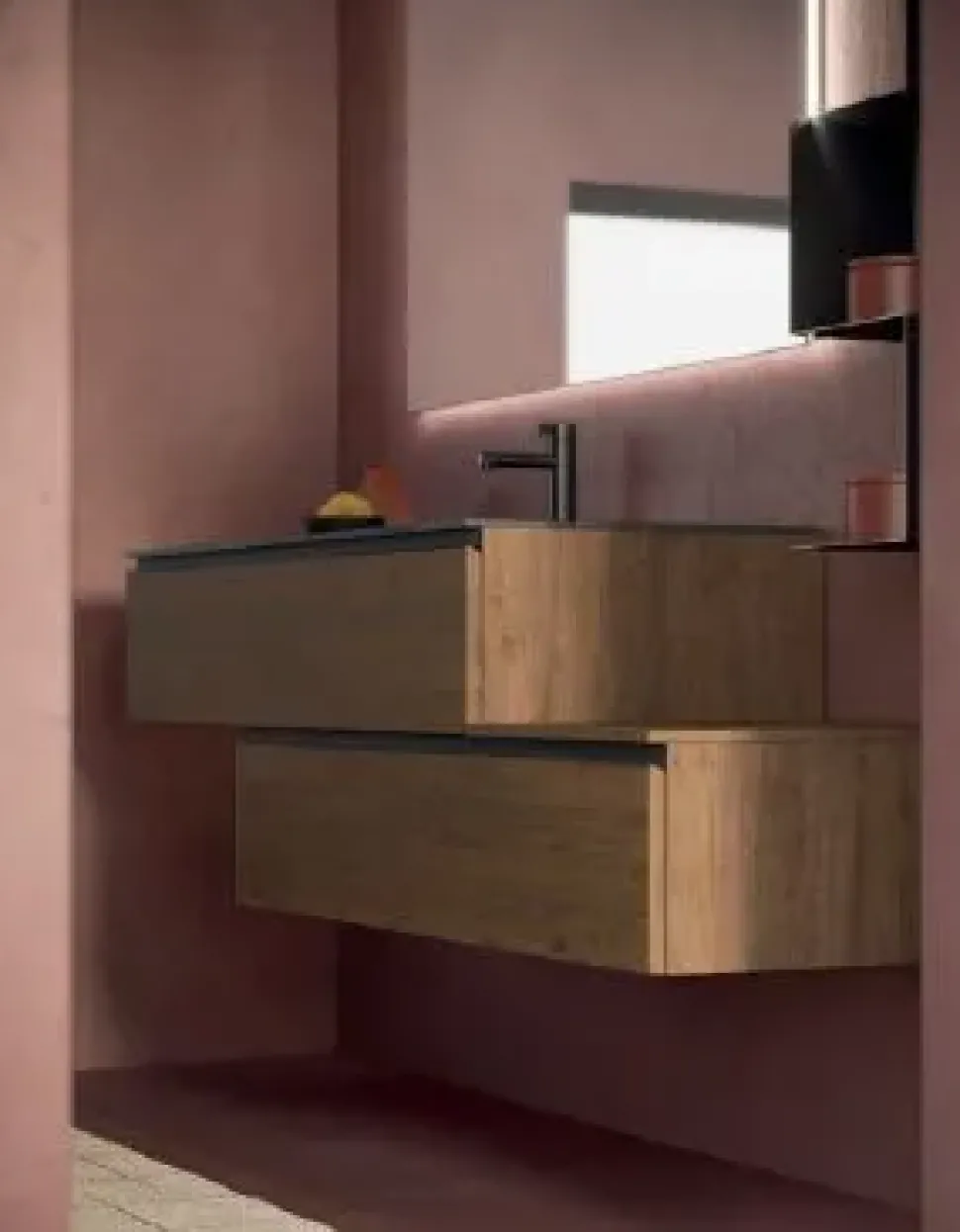 Mobile arredo bagno Sospeso Ardeco Ardeco yang 11 in svendita