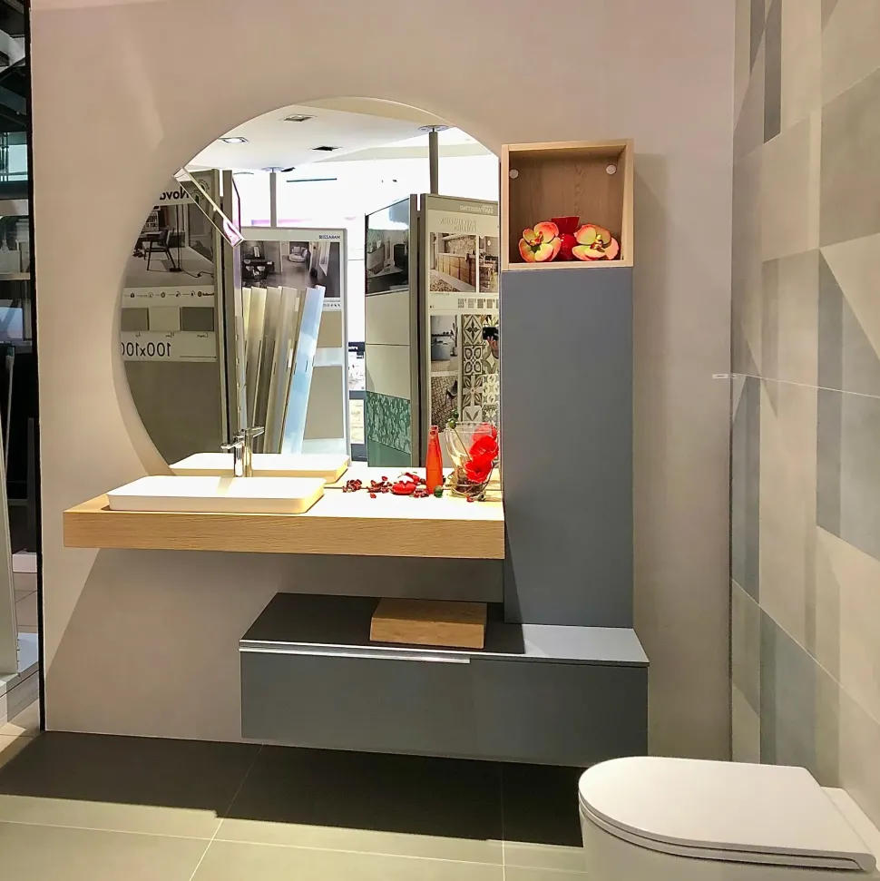 Mobile bagno a terra Airy di Eurobagni SCONTATO - 50%