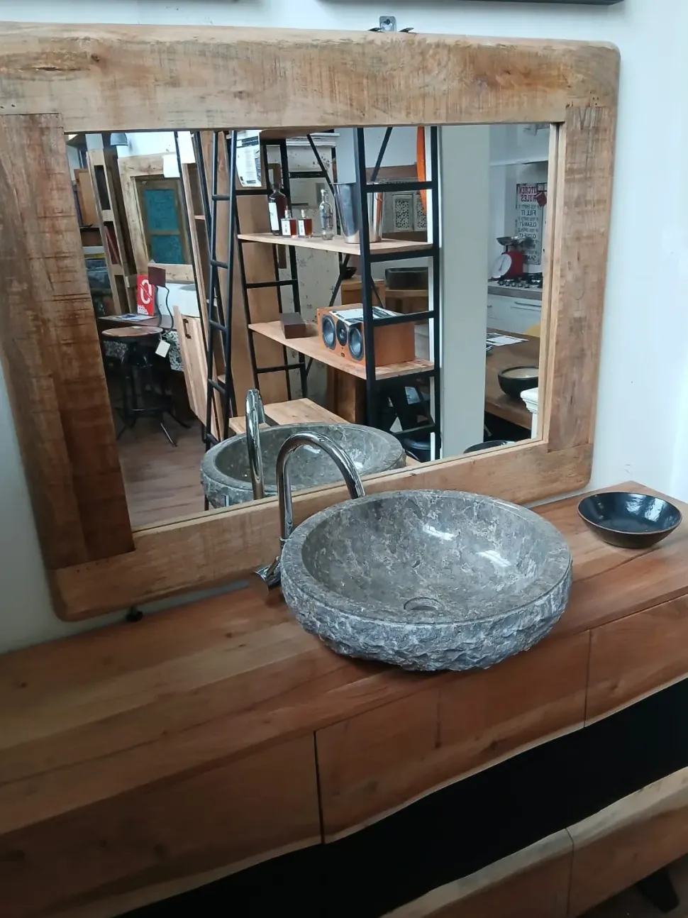 Mobile bagno a terra bagno bagno design wave di Outlet etnico SCONTATO - 46%