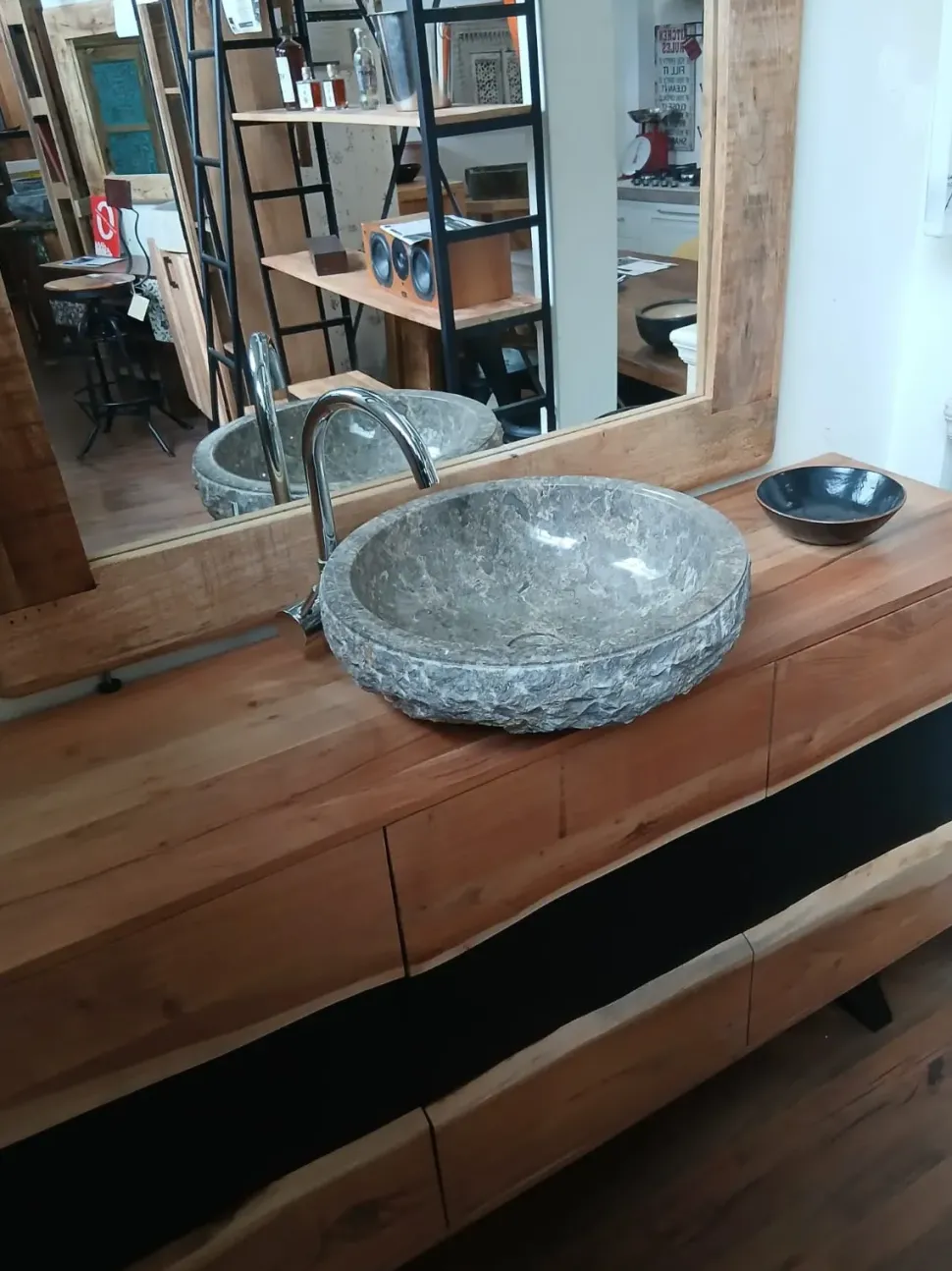 Mobile bagno a terra bagno bagno design wave di Outlet etnico SCONTATO - 46%