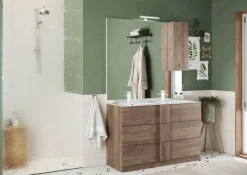 Mobile bagno a terra Bagno doppio lavabo come foto  di Md work SCONTATO - 45%