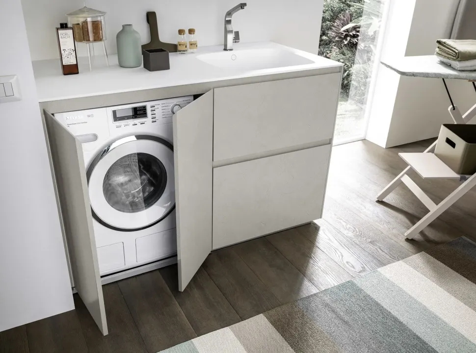 Mobile bagno A terra Laundry c05 Baxar a prezzo scontato