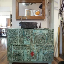 Mobile bagno A terra Mobile etnico bagno bilbao Nuovi mondi collection a prezzi outlet