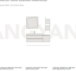 Mobile bagno Ardeco yang 3 Ardeco SCONTATO a PREZZI OUTLET