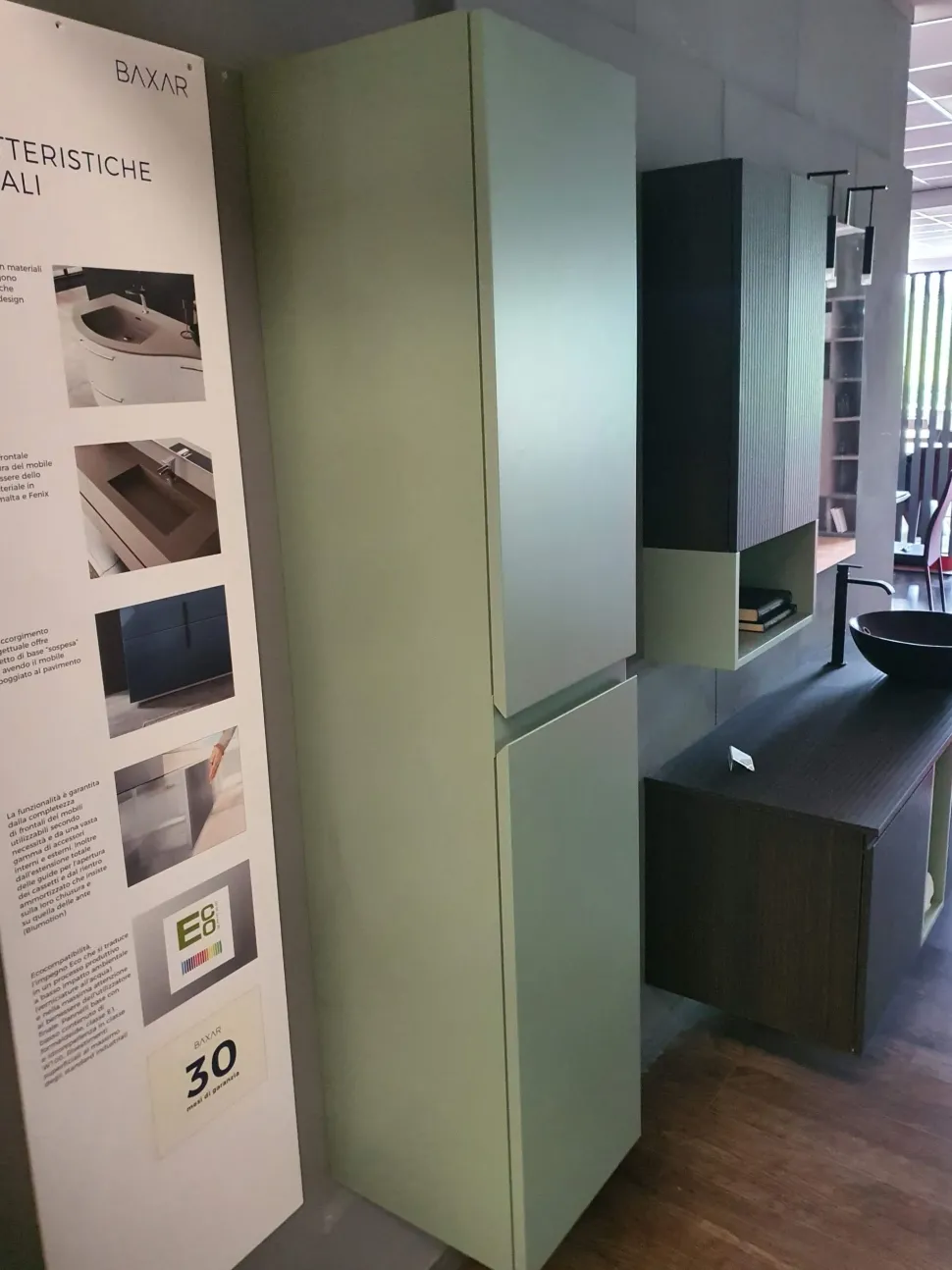 Mobile bagno Baxar Colonna m2 system IN OFFERTA OUTLET