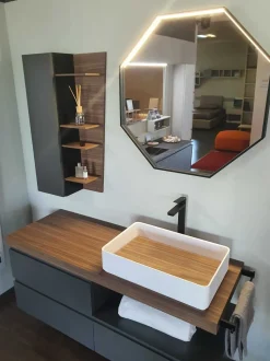 Mobile bagno Baxar Surf grigio fumè IN OFFERTA OUTLET