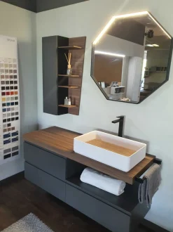 Mobile bagno Baxar Surf grigio fumè IN OFFERTA OUTLET