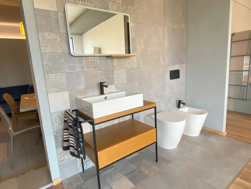 Mobile bagno Collezione esclusiva Pure line wood IN OFFERTA OUTLET