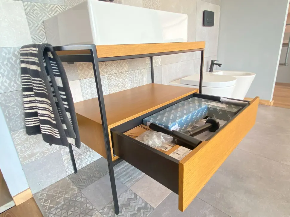 Mobile bagno Collezione esclusiva Pure line wood IN OFFERTA OUTLET