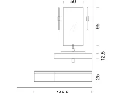 Mobile bagno Compab B201 con uno sconto imperdibile