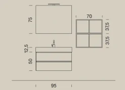 Mobile bagno Compab Up009 con un ribasso imperdibile
