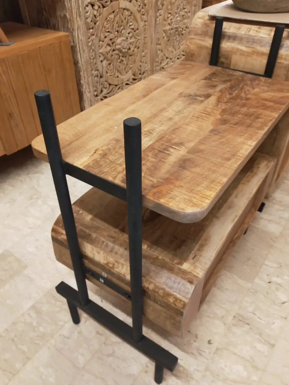 Mobile bagno Credenza east Outlet etnico SCONTATO a PREZZI OUTLET