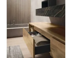 Mobile bagno design Composizione 3 di Artigianale in OFFERTA OUTLET - 30%