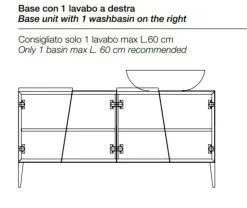 Mobile bagno Devina nais Zero 160bagno devina nais in OFFERTA OUTLET