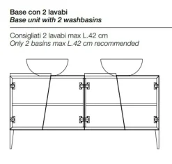 Mobile bagno Devina nais Zero 160bagno devina nais in OFFERTA OUTLET