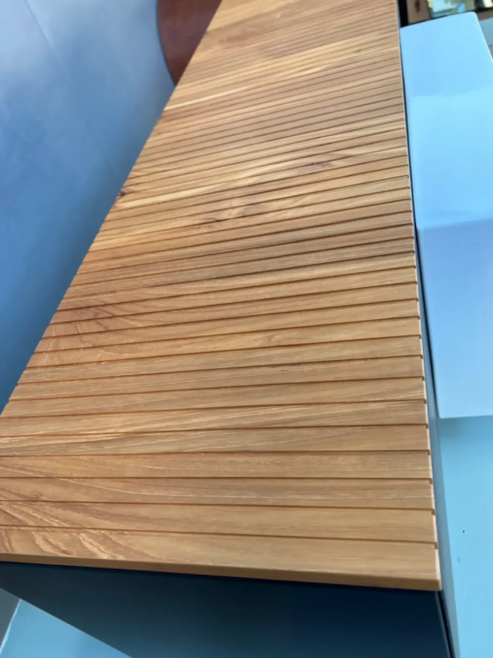 Mobile bagno Door strips teak Moab 80 SCONTATO a PREZZI OUTLET