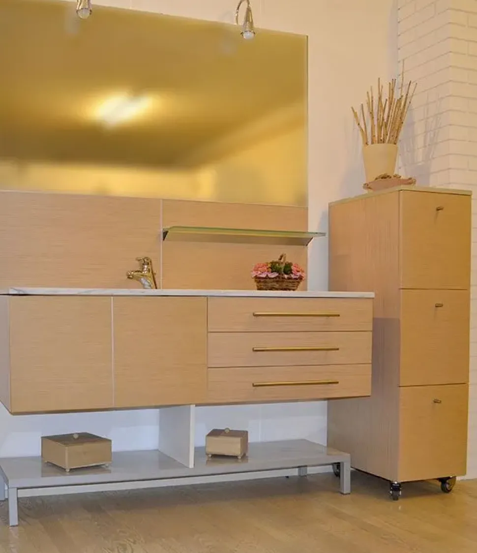 Mobile bagno Gaia Artigianale SCONTATO a PREZZI OUTLET