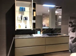 Mobile bagno in laccato opaco modello M2 system di Baxar in Offerta Outlet